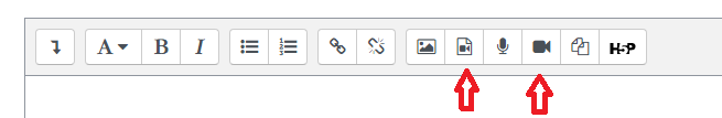 video embed icons