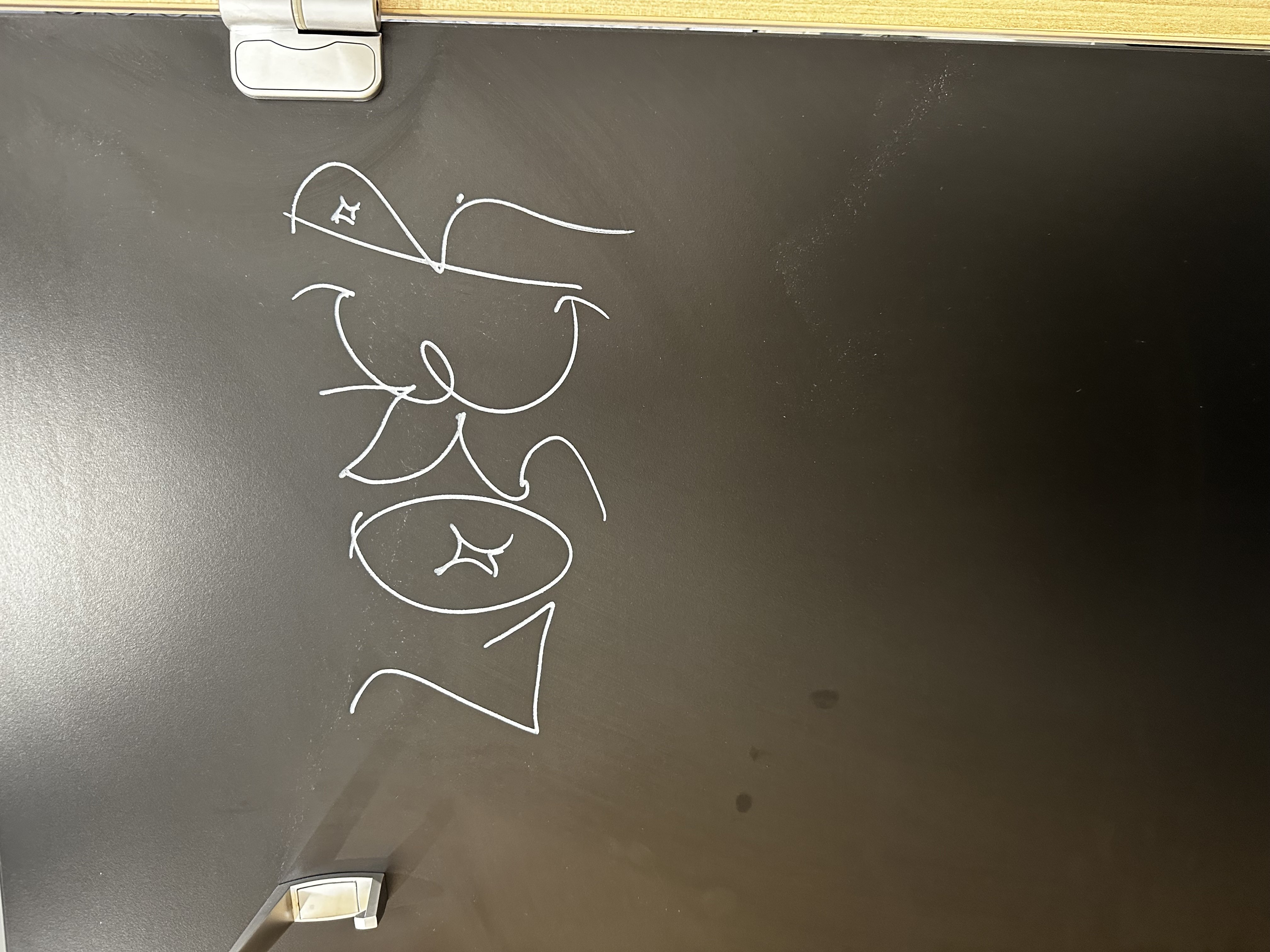 Grafitti on toilet cubicle